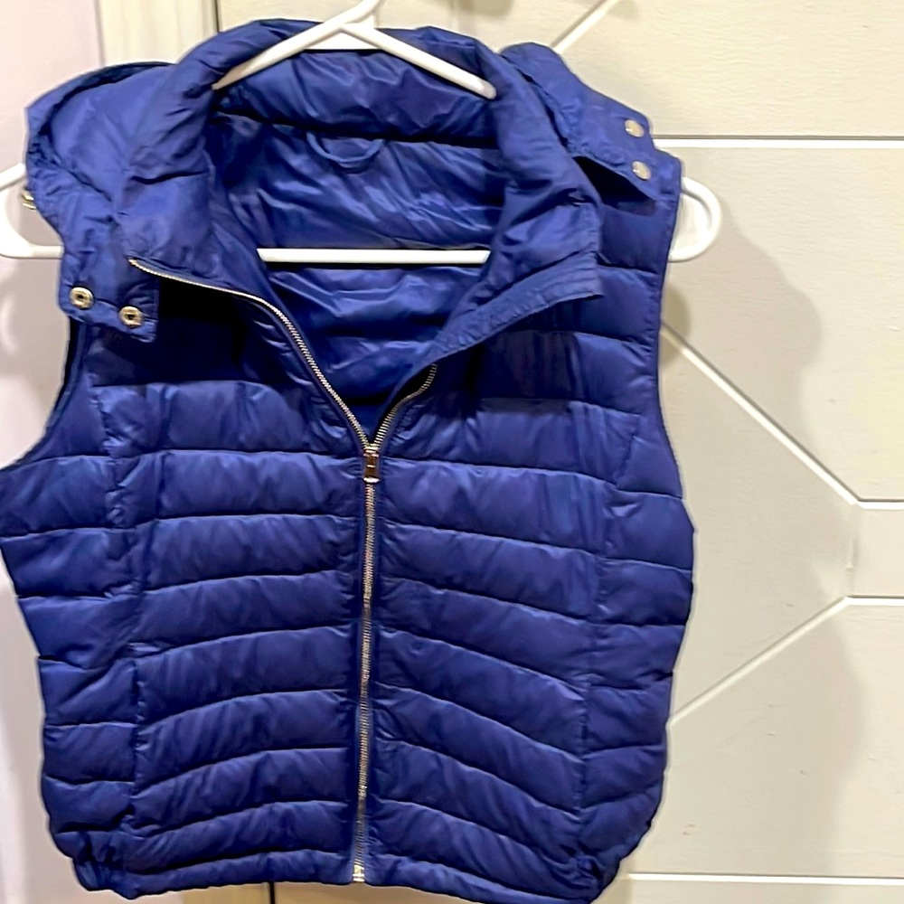 Hooded Down Vest/Jacket